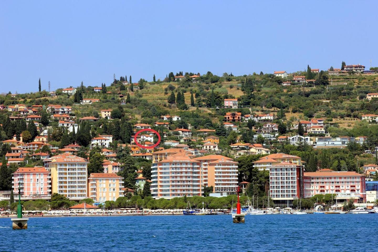 Apartmán Bazilij Seaview Portorož Exteriér fotografie